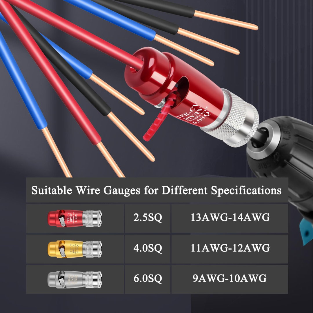 DuveTool™ - Wire Stripping Tool & Wire Twisting Connector.