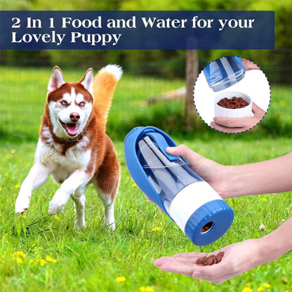 FreshBottle™ - Leaf Shape Dual Purpose Water Bottle for Dogs