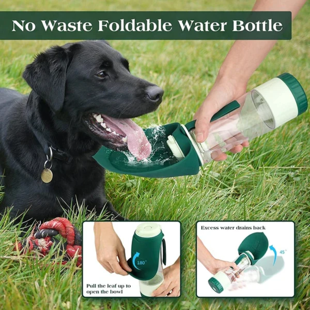 FreshBottle™ - Leaf Shape Dual Purpose Water Bottle for Dogs