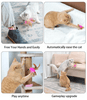 Load image into Gallery viewer, Free hands collar cat teaser stick