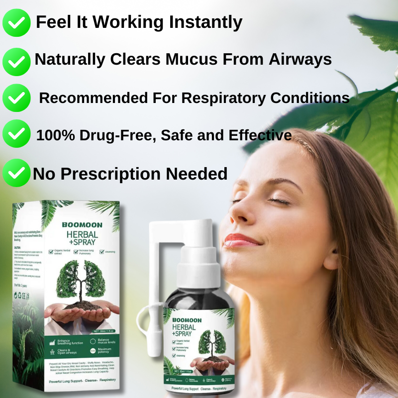 Boomoon™ Herbal Lung Cleansing Spray