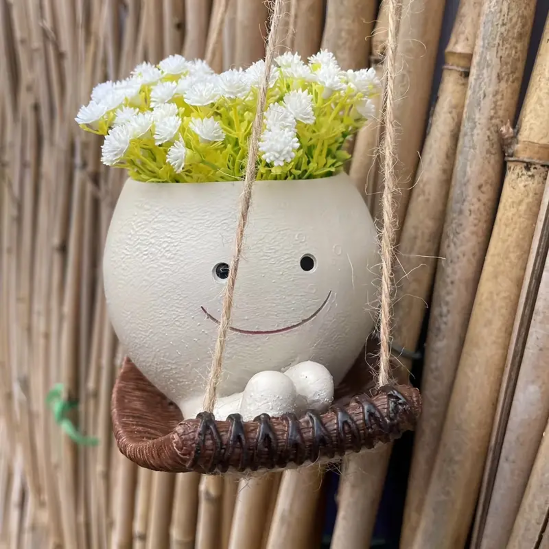 Potelegant™ Smily Face Planter Pot