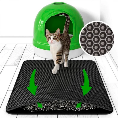 Non-Slip Cat Litter Mat