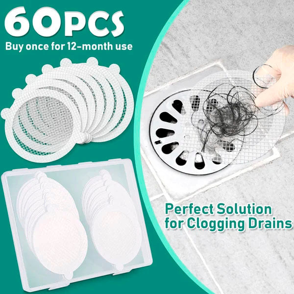 Topper™ Pack Disposable Shower Drain Hair Catcher