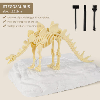 Great Educational Toy for Kids🎁2022 New Arrival Dinosaur Fossil Digging Kit