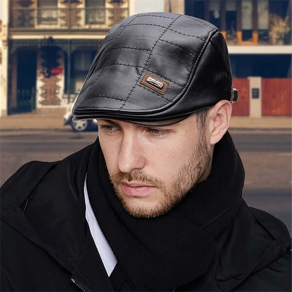 🎄Christmas Hot Sale - 65%OFF - New Trendy Leather Beret