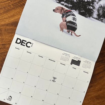 Funny Calendar Gift - Pooping Pooches Dog Calendar