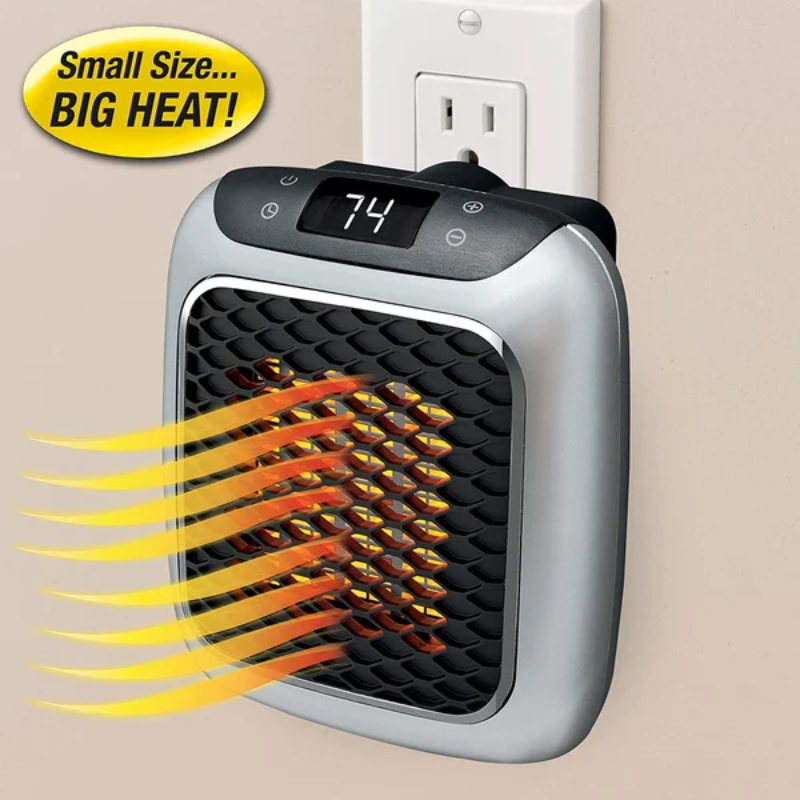 Wall Outlet Space-Saving Heater