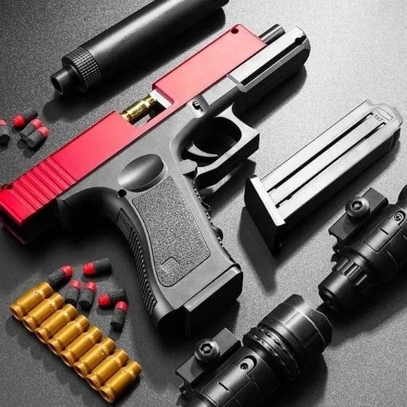 [Special Offer] Get Extra GLOCK & M1911 SHELL EJECTION SOFT BULLET TOY GUN at 60% OFF