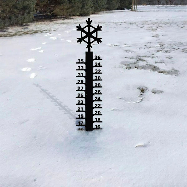 Cold™ Iron Art Snow Gauge