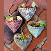 Load image into Gallery viewer, PLANTING SUCCULENT HEART POCKET PLANTER