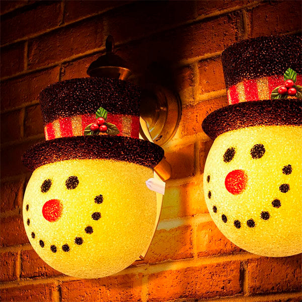 Santa™ Snowman Porch Light Covers