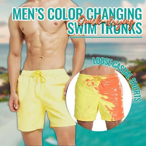 🌈Color-Changing Beach Pants Swim Trunks🩳 - 🔥SUMMER HOT SALE🔥