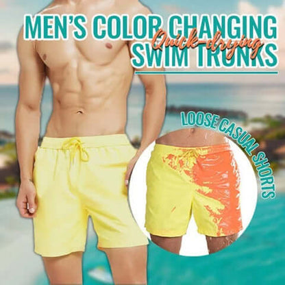 🌈Color-Changing Beach Pants Swim Trunks🩳 - 🔥SUMMER HOT SALE🔥