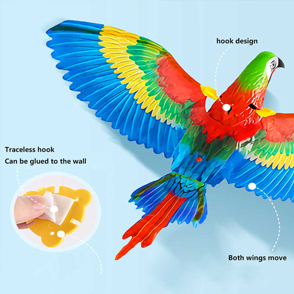 Interactive Simulation Bird Flying Toy for Cats