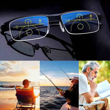 Glass™ Far And Near Dual-Use Reading Glasses