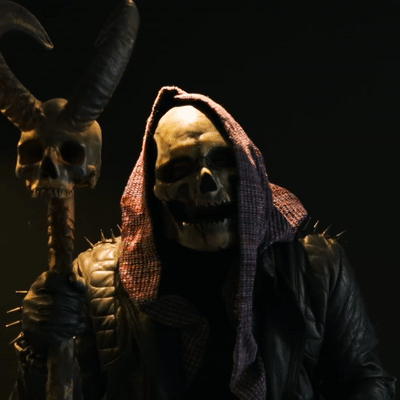 Dark Skeleton Mask