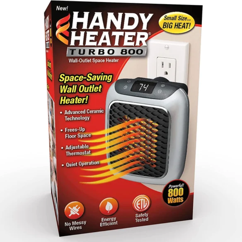 Wall Outlet Space-Saving Heater