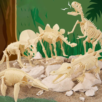 Great Educational Toy for Kids🎁2022 New Arrival Dinosaur Fossil Digging Kit