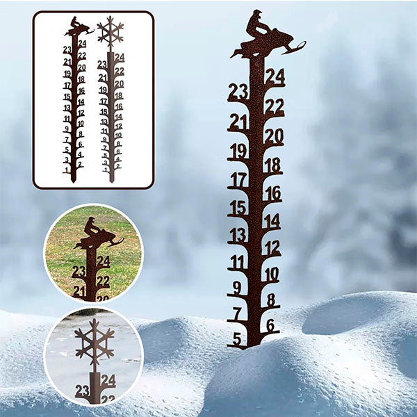 Cold™ Iron Art Snow Gauge