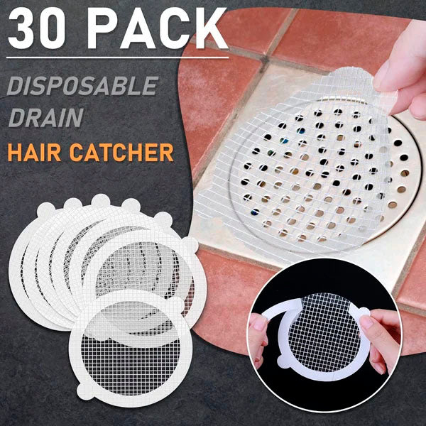Topper™ Pack Disposable Shower Drain Hair Catcher