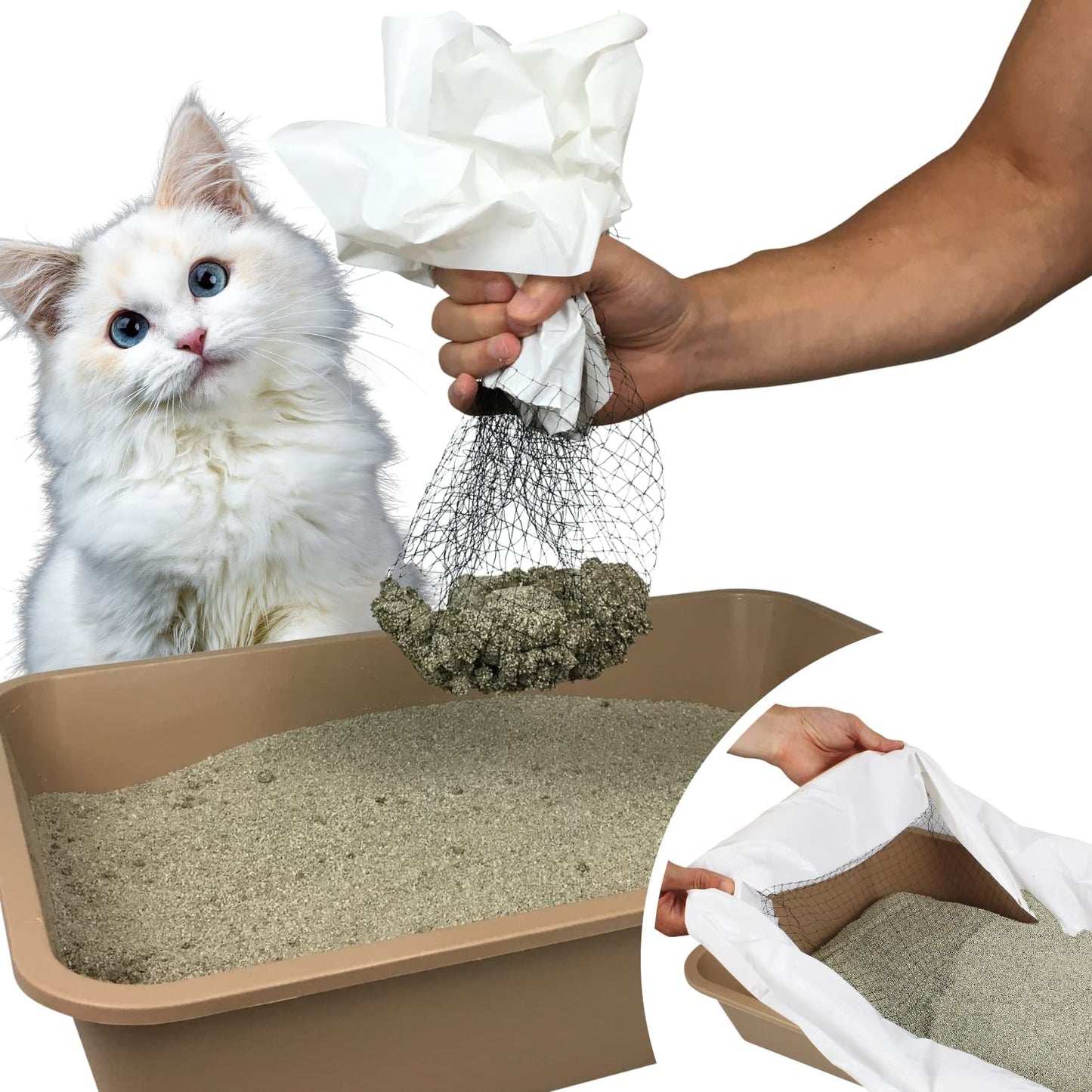 (🎅CHRISTMAS EARLY SALE - 48% OFF) Reusable Cat Litter Bag