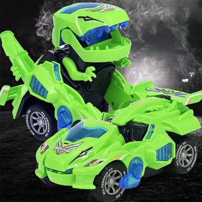 🎄CHRISTMAS PRE SALE:49% OFF🎄 LED DINOSAUR TRANSFORMATION CAR TOY