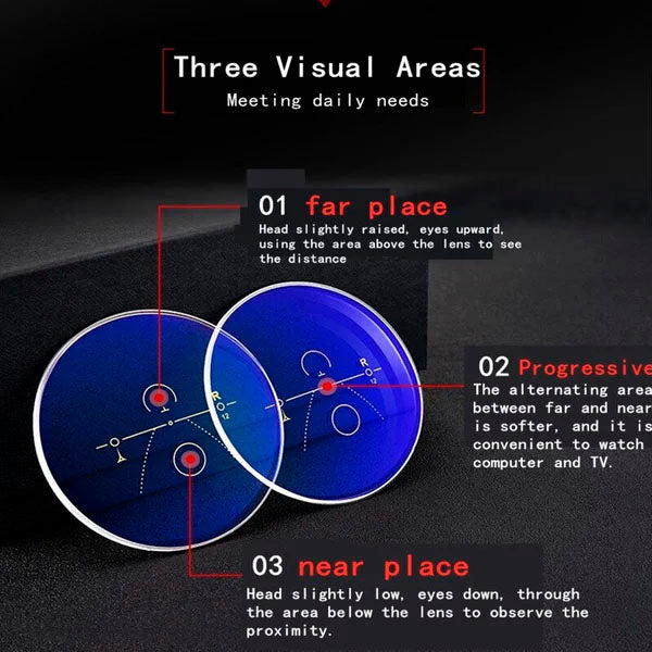 Glass™ Far And Near Dual-Use Reading Glasses