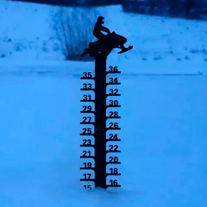 Cold™ Iron Art Snow Gauge