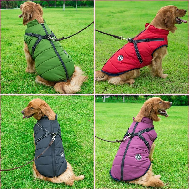 Winter Warm Waterproof Dog Jacket
