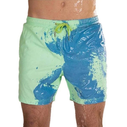 🌈Color-Changing Beach Pants Swim Trunks🩳 - 🔥SUMMER HOT SALE🔥