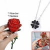 Magic Lucky Four Leaf Clover Necklace (Rose Gift Box Included)