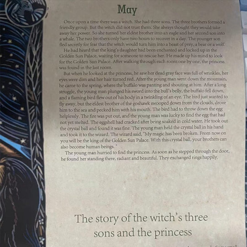 2023 Witches Calendar Articles Decor Home