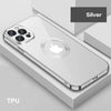 Transparent Electroplated iPhone Case With Camera Protector