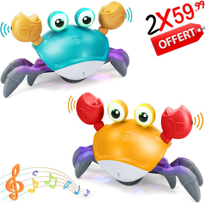 🎄🎁 [Special Offer] Get 2 Extra Crawling Crab Toy for Kids at 75% Off )🎉