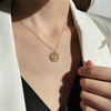 4Ever® Four Leaf Heart Shape Necklace