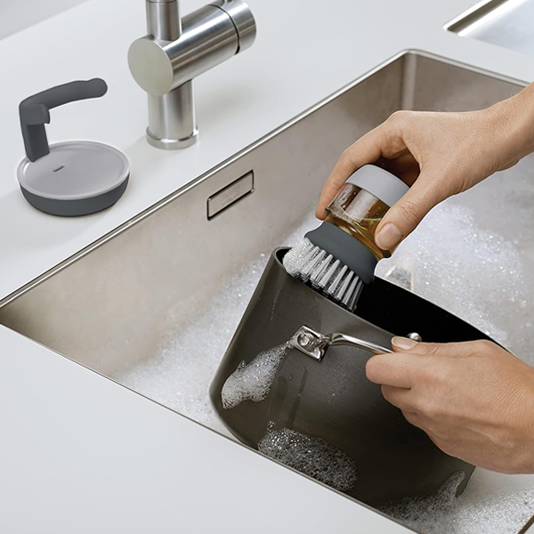 QuickClean™ Brush with Dispenser