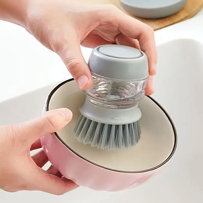 QuickClean™ Brush with Dispenser