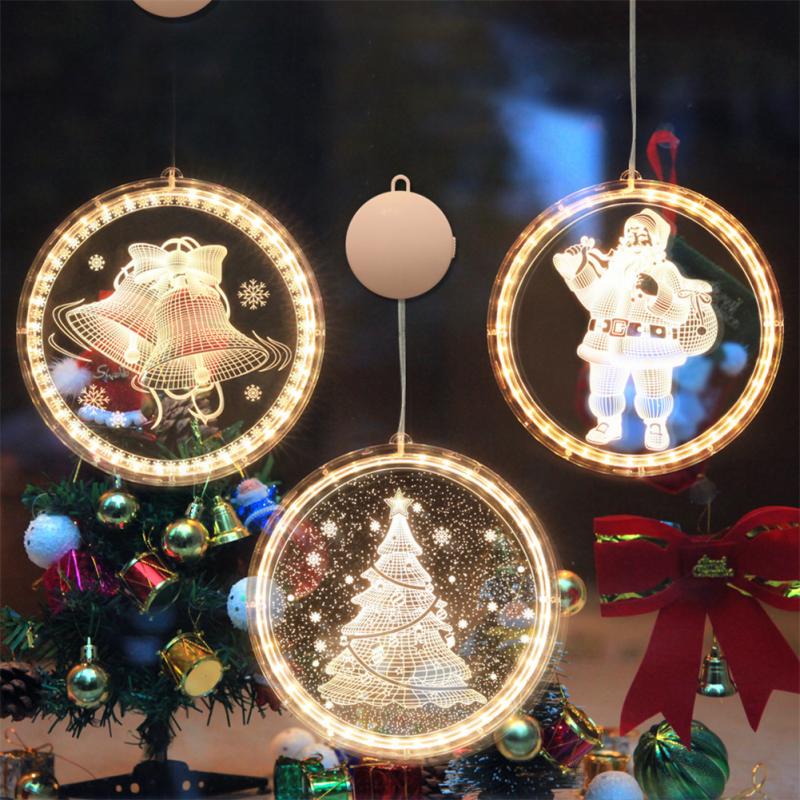 🎅Early Christmas Sale: 50% off -Christmas Led Hanging Lights💥 - 3DThree-Dimensional