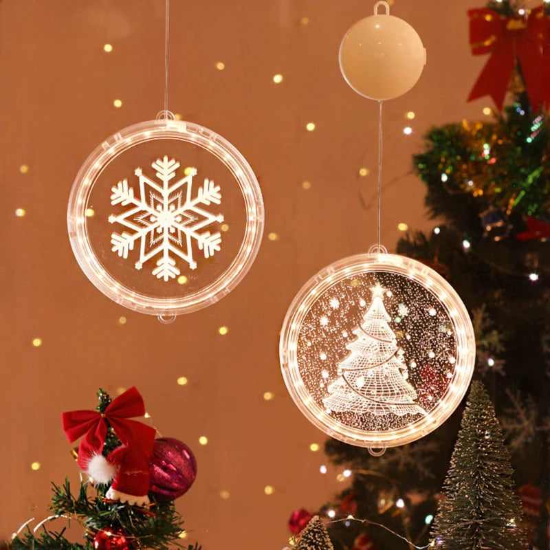 🎅Early Christmas Sale: 50% off -Christmas Led Hanging Lights💥 - 3DThree-Dimensional