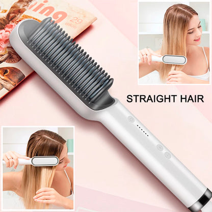 SofIron™ Negative Ion Hair Straightener Styling Comb