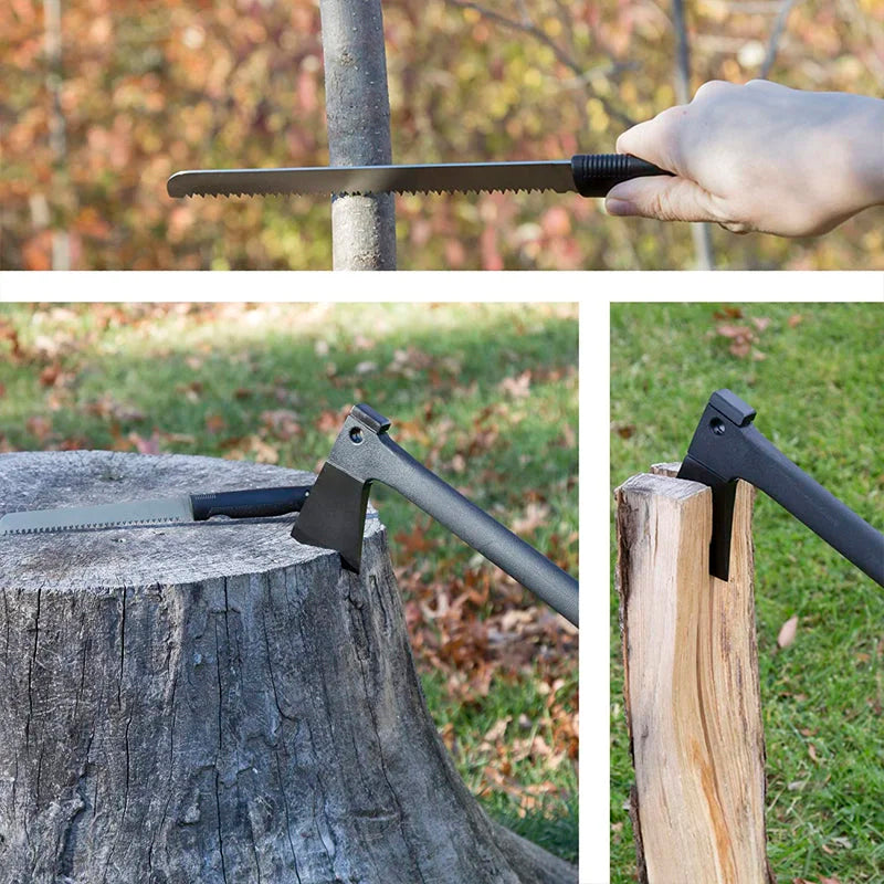 🎉[Special Offer] Get 1 Extra ⛏ Outdoor Multifunctional Axe ⛏ at 50% Off)🎉