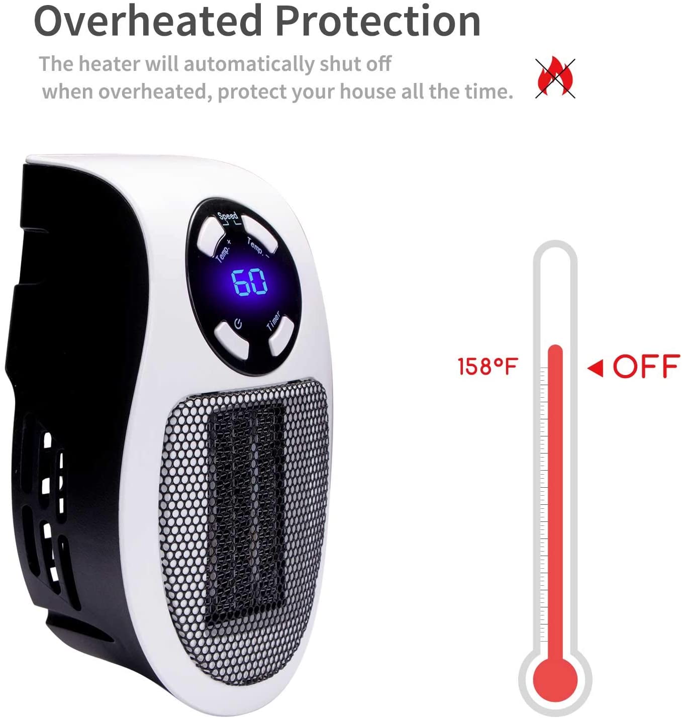 🔥49% OFF-Mini Heater (2-in-1 humidifying heater)