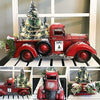 🎁 Christmas Gift 🚚🎄 Red Farm Truck Christmas Decor.