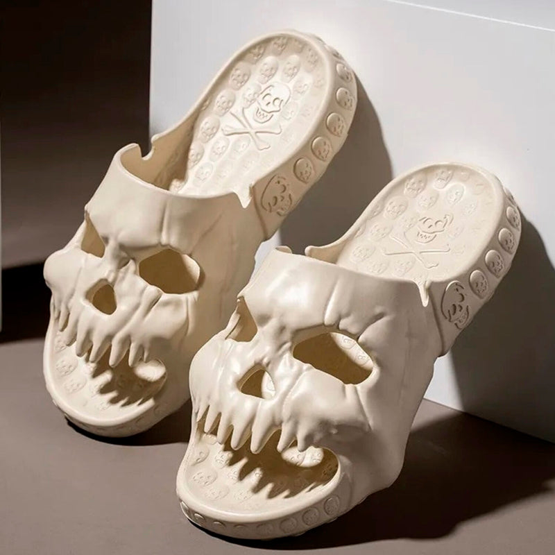 Unisex Non-slip Skull Sandals