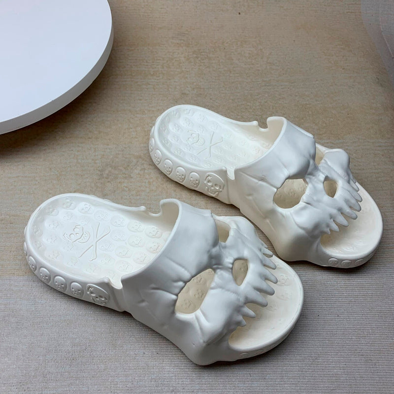 Unisex Non-slip Skull Sandals