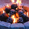 Load image into Gallery viewer, 🔥 Terrifying Human Skull Fire Pit💀