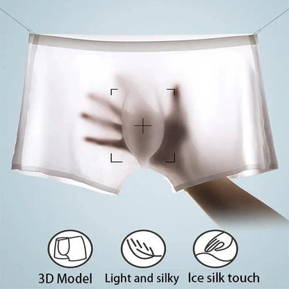 🔥Summer Sale Get 49% OFF- Men's Ice Silk Breathable Underwear