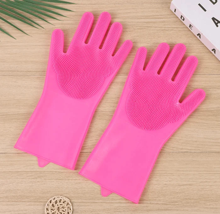 🎅🏻 (Early Christmas Sale: 49% OFF🎁) Magic Silicone Pet Grooming Gloves
