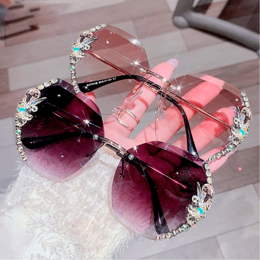 Dash® Rimless Diamond Sunglasses